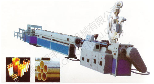 PVC、PE多孔管生產(chǎn)線【簡介】【技術參數(shù)】